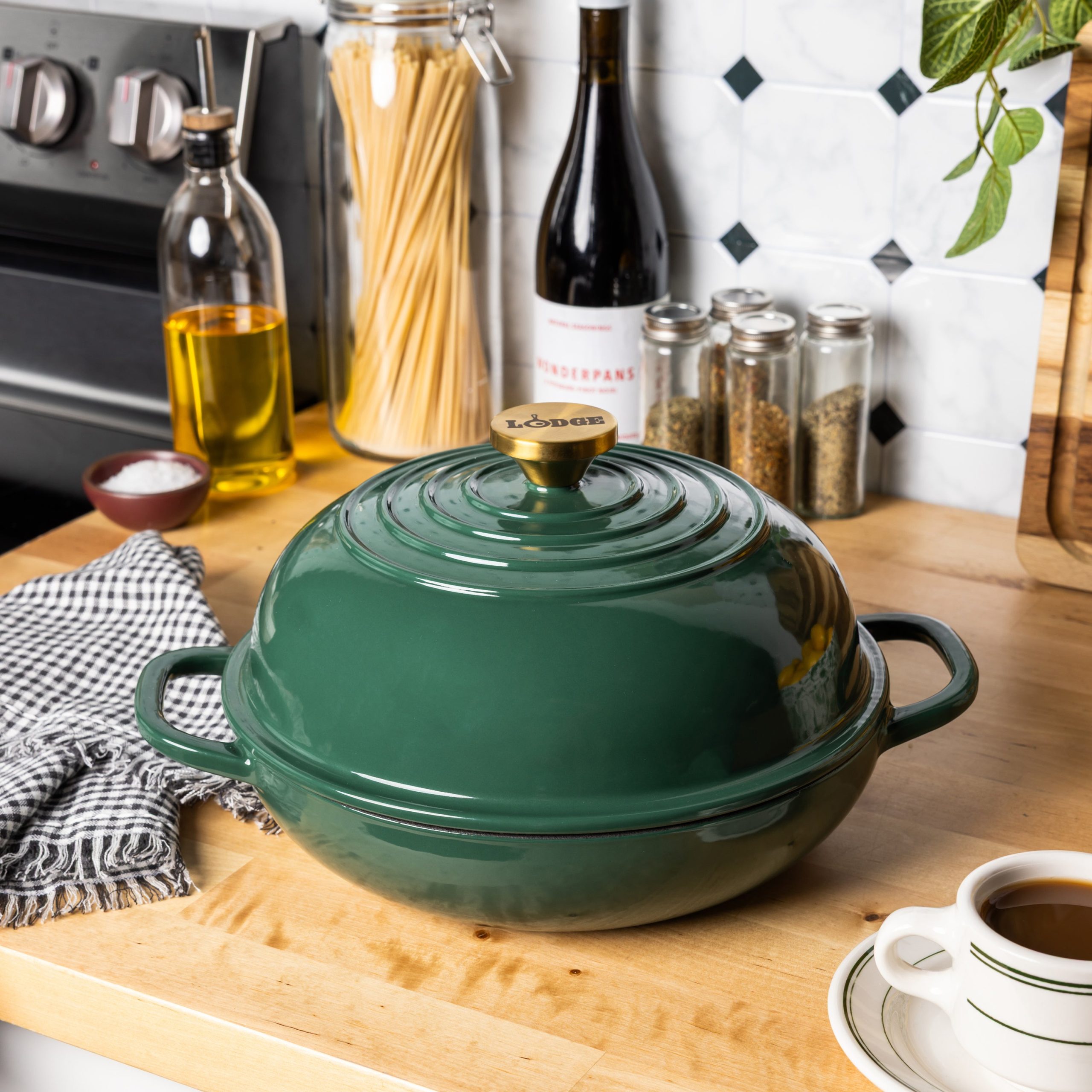 10.35 Inch Enameled Cast Iron Bread Oven - Image 2