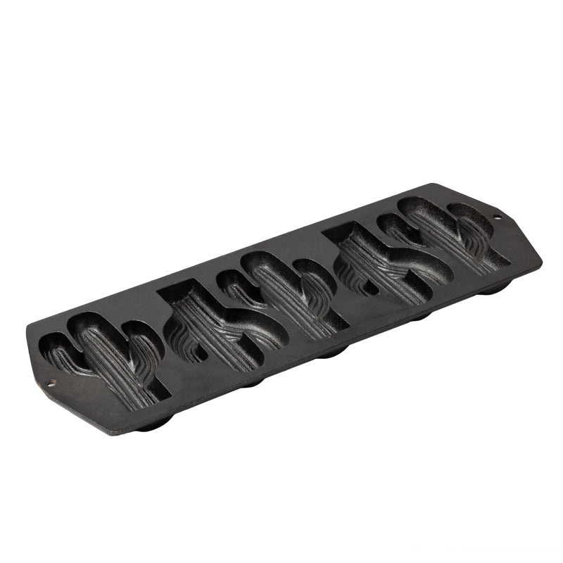 Seasoned Cast Iron Cactus Pan - Image 2