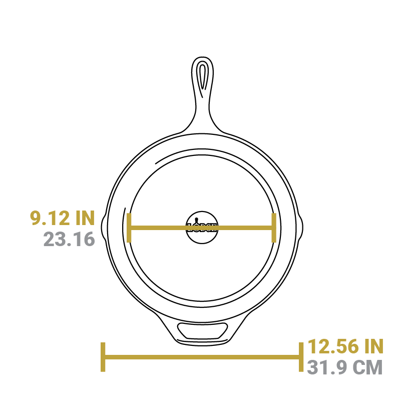 American Road Trip: 12 Inch Seasoned Cast Iron Skillet. California - Image 5